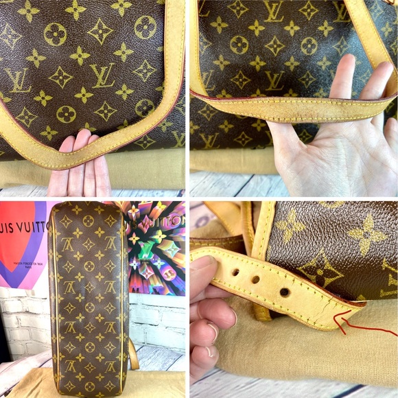 Louis Vuitton Batignolles Horizontal Shoulder bag with charm and dust bag - Picture 4 of 16